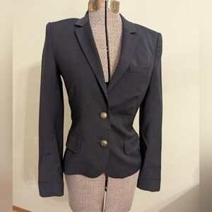 Aritzia talula Navy Wool Women's Blazer